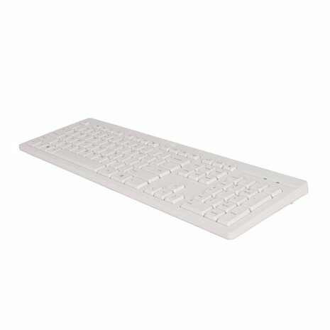 HP 125 White Wired USB Keyboard QWERTZ