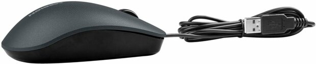 Medion Wired USB Mouse Zwart