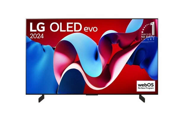 LG C4 OLED42C41LA tv 2024 106,7 cm (42") 4K Ultra HD Smart TV Wifi Zwart