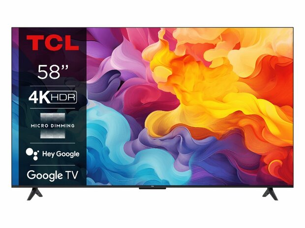 TV TCL 58V6B 58inch 4K Micro DIMMING TV Wi-Fi Chromecast