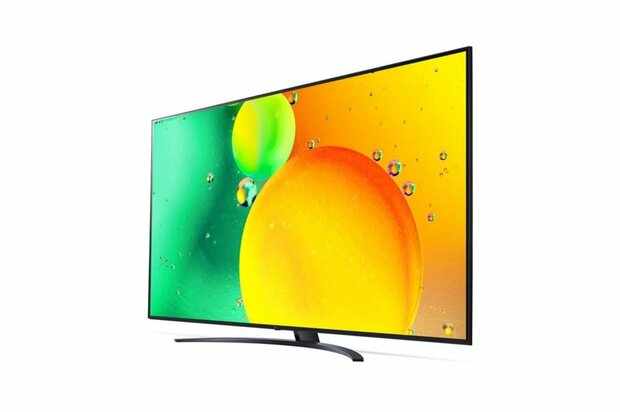 TV LG NanoCell 55 Inch NANO76 4K TV HDR Smart RENEWED