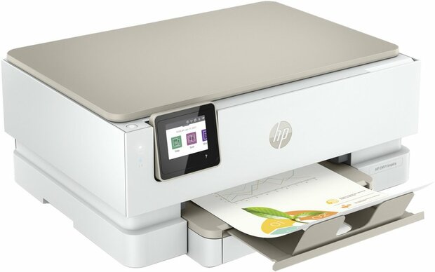 HP ENVY HP Inspire 7220e All-in-One printer, Kleur, Printer voor Home, Printen, kopiëren, scannen, Draadloos; HP+; Geschikt voor HP Instant Ink; Scan naar pdf