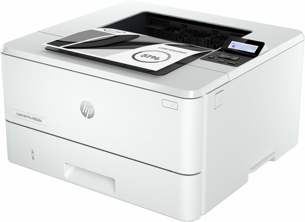 HP LaserJet Pro 4002dn printer, Zwart-wit, Printer voor Kleine en middelgrote ondernemingen, Print, Dubbelzijdig printen; Eerste pagina snel gereed; Energiezuinig; Compact formaat; Optimale beveiliging