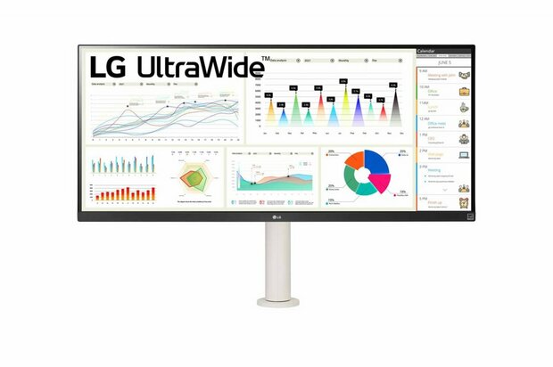 LG 34WQ68X-W computer monitor 86,4 cm (34") 2560 x 1080 Pixels Quad HD LCD Wit