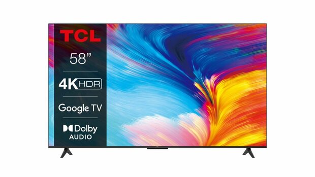 TCL 58P63 58Inch 3840x2160 (4K) 60Hz HDR10, Hybrid Log Gamm