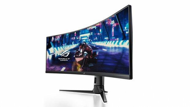 ASUS ROG Strix XG49VQ computer monitor 124,5 cm (49") 3840 x 1080 Pixels UltraWide Full HD LED Zwart