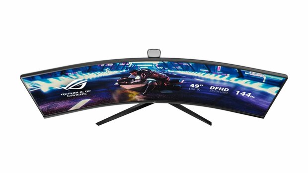 ASUS ROG Strix XG49VQ computer monitor 124,5 cm (49") 3840 x 1080 Pixels UltraWide Full HD LED Zwart