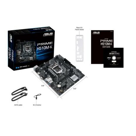 ASUS PRIME H510M-K Intel H510 LGA 1200 micro ATX