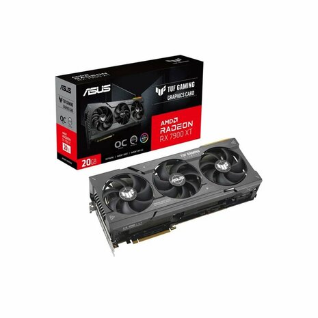 ASUS TUF Gaming Radeon RX 7900 XT OC Edition | 20GB GDDR6 VRAM | Videokaart | GPU | AMD