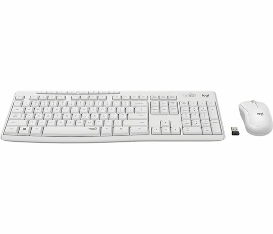 Logitech MK295 toetsenbord RF Draadloos QWERTZ Duits Wit