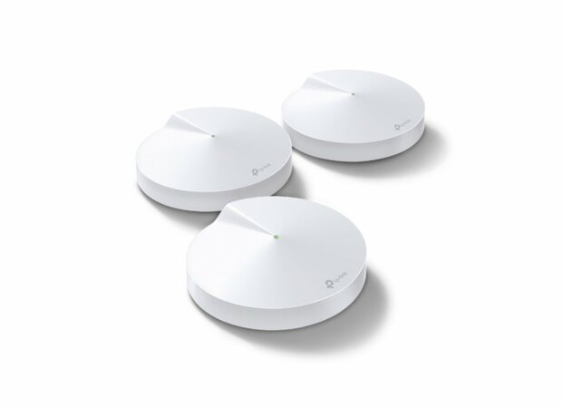 TP-LINK Deco M9 Plus(3-pack) Tri-band (2.4 GHz / 5 GHz / 5 GHz) Wi-Fi 5 (802.11ac) Wit 2 Intern