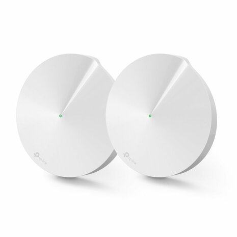 TP-LINK Deco M9 Plus (2-Pack) Tri-band (2.4 GHz / 5 GHz / 5 GHz) Wi-Fi 5 (802.11ac) Wit Intern