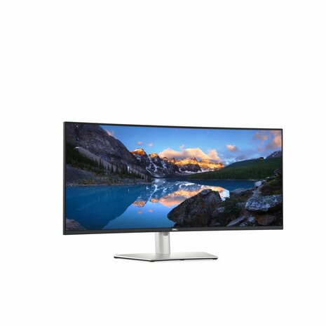 DELL UltraSharp U3824DW LED display 95,2 cm (37.5") 3840 x 1600 Pixels Wide Quad HD+ LCD Zwart, Zilver