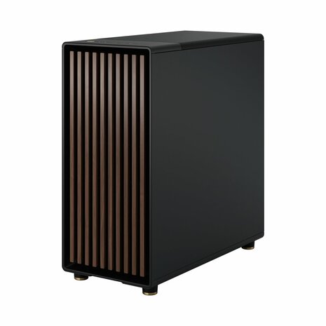 Case Fractal Design North Zwart TG Clear Charcoal Black ATX