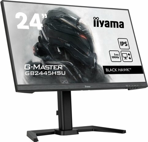 iiyama G-MASTER GB2445HSU-B1 computer monitor 61 cm (24") 1920 x 1080 Pixels Full HD LED Zwart