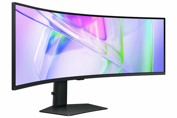 Samsung ViewFinity S49C950UAU computer monitor 124,5 cm (49") 5120 x 1440 Pixels DQHD LED Zwart