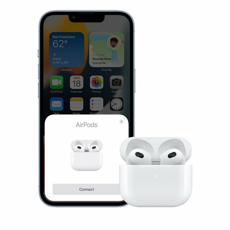 Apple AirPods (3rd generation) AirPods (3e generatie) met Lightning-oplaadcase