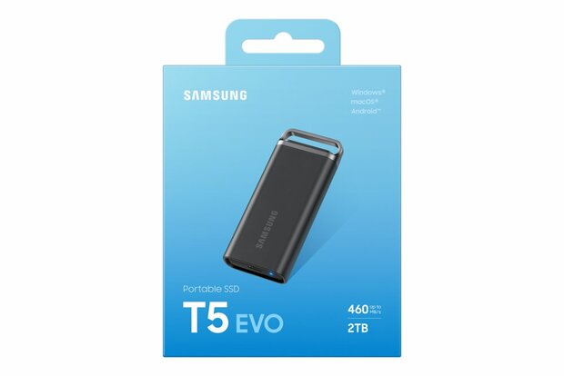 Samsung T5 EVO 2TB MU-PH2T0S Zwart