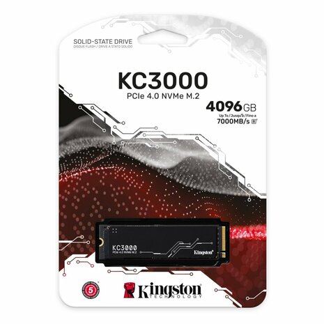 Kingston Technology KC3000 M.2 4,1 TB PCI Express 4.0 3D TLC NVMe