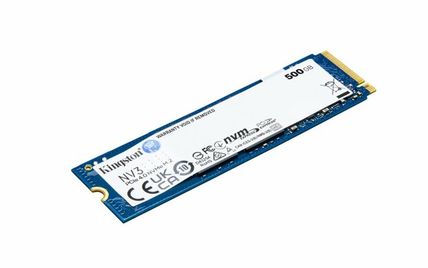 Kingston Technology 500G NV3 M.2 2280 NVMe SSD