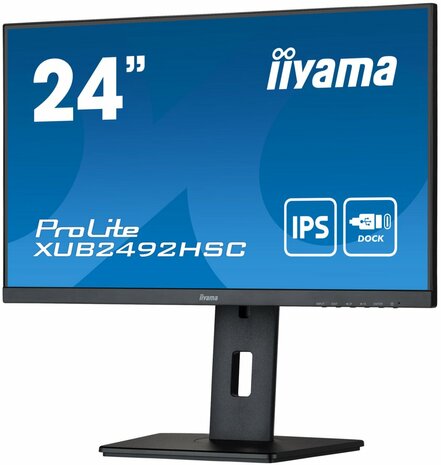 iiyama ProLite XUB2492HSC-B5 LED display 61 cm (24") 1920 x 1080 Pixels Full HD Zwart