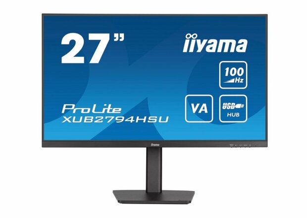 iiyama ProLite XUB2794HSU-B6 27" | 1920x1080 VA | 100Hz | Monitor