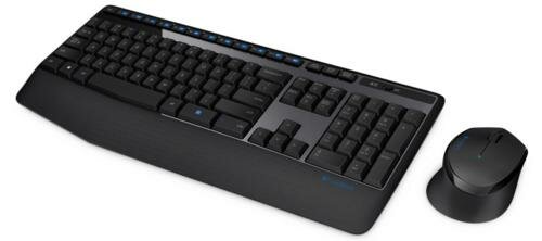 Logitech MK345 Combo toetsenbord RF Draadloos QWERTY US International Zwart