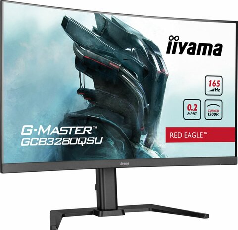 iiyama G-MASTER GCB3280QSU-B1 computer monitor 80 cm (31.5") 2560 x 1440 Pixels LED Zwart OPEN BOX