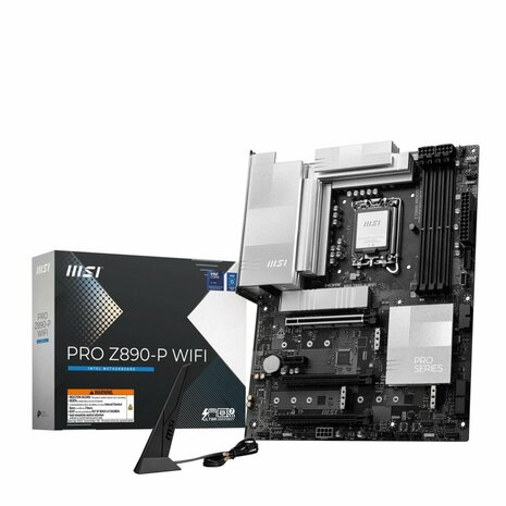 MSI PRO Z890-P WIFI moederbord Intel Z890 LGA 1851 (Socket V1) ATX