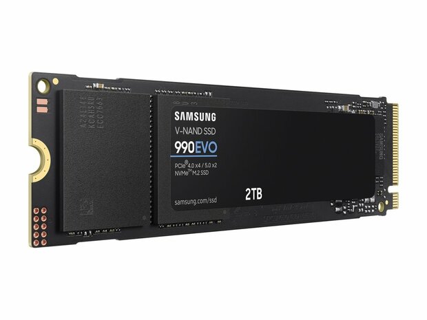 Samsung 990 EVO | 2TB NVMe SSD | M.2 | 5.000MB/s