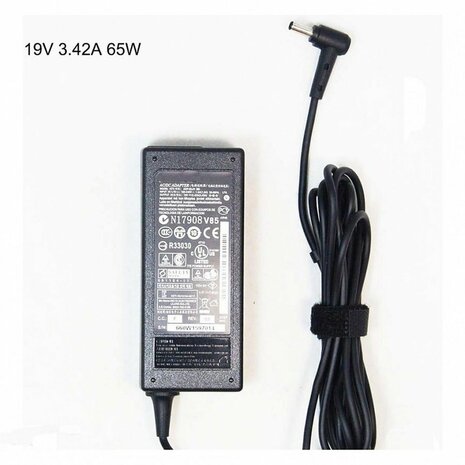 65W CHARGER ADAPTER FOR ASUS B400A CENTER PIN (19V 3.42A 4.5