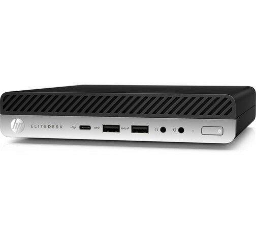 HP EliteDesk 800 G4 / Mini / i5-8500 / 256 SSD / 8GB / W11P / REFURBISHED SILVER