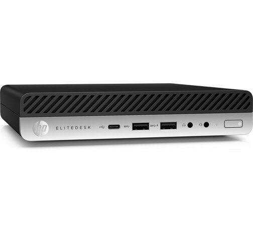 HP EliteDesk 800 G4 / Mini / i5-8500 / 256 SSD / 8GB / W11P / REFURBISHED SILVER