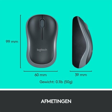 Logitech Wireless Combo MK270 USB Keyb+Mouse QWERTZ Zwart OPEN BOX