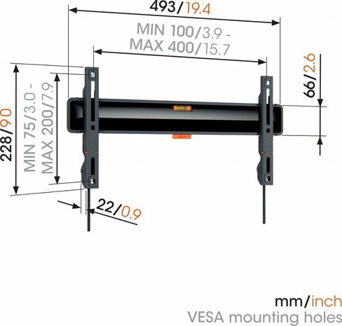 Vogels TVM 3405 SP