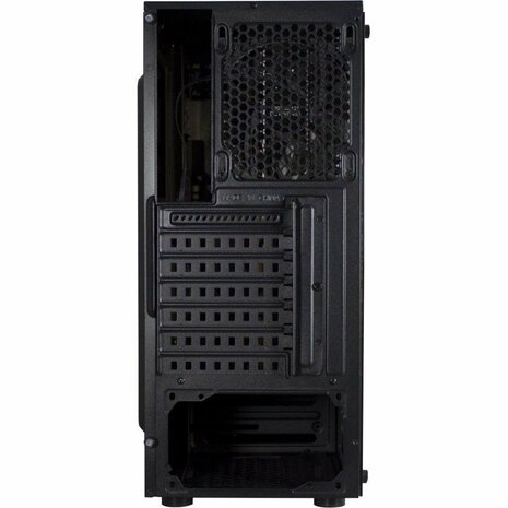 Case Inter-Tech Thunder ATX Mini Tower Zw. Blue light Acr.