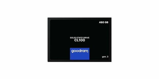 Goodram CL100 Gen 3 | 480GB SATA SSD | 2.5'' | 540MB/s