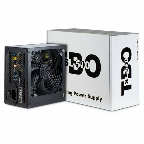 Inter-Tech SL-500 TBO power supply unit 500 W 20+4 pin ATX ATX Zwart