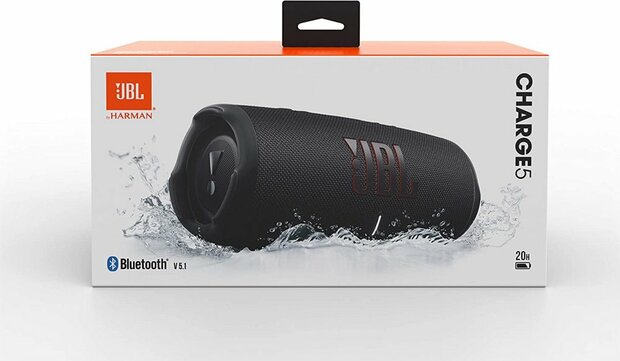 JBL Charge 5 Bluetooth Speaker Zwart