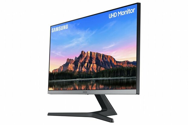 Samsung UR55 28" (UR550UQP) Zwart | 3840x2160 4K IPS | Monitor | RENEWED