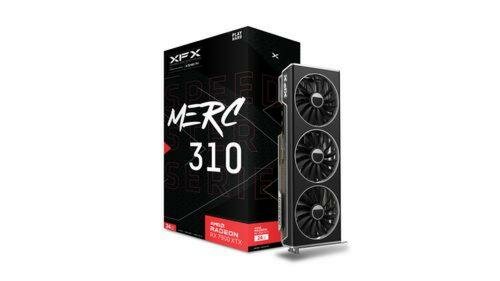 XFX Speedster MERC 310 RX 7900 XTX Black Edition | 24GB GDDR6 VRAM | Videokaart | GPU | AMD