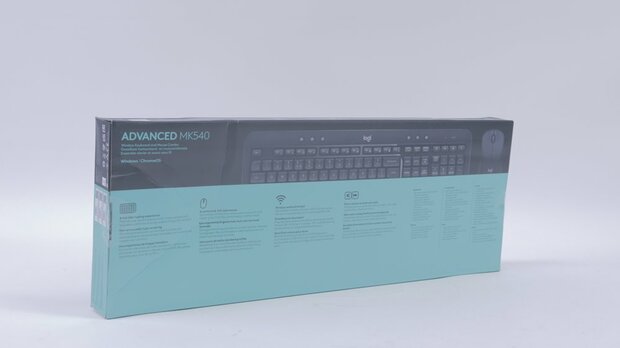 Logitech MK540 Draadloze Toetsenbord & Muis QWERTY | 2e Kans