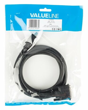 Valueline VLCP34800B20 video kabel adapter