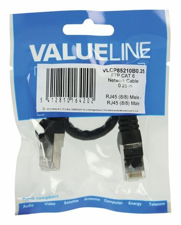 Valueline 0.25m Cat6 FTP