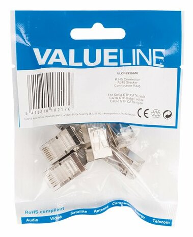 Valueline VLCP89306M kabel-connector