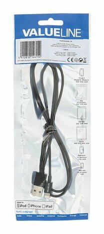 Valueline VLMP39300B1.00 USB-kabel