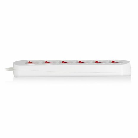 Ewent EW3933 Binnen 1.5m Rood, Wit power uitbreiding