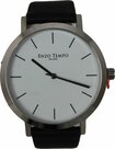 Enzo-Tempo-heren-horloge-Zwart-wit-grote-wijzerplaat