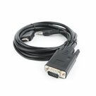 Gembird-A-HDMI-VGA-03-6-video-kabel-adapter-18-m-VGA-3.5-mm-Zwart