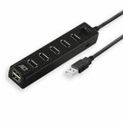 ACT-AC6215-interface-hub-USB-2.0-480-Mbit-s-Zwart